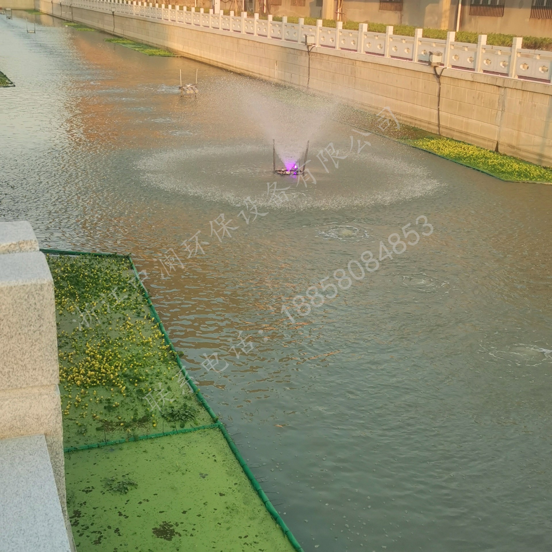 河道噴泉曝氣機